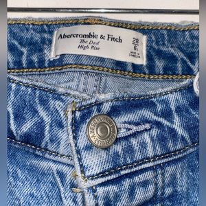 Abercrombie High Rise Dad Jean